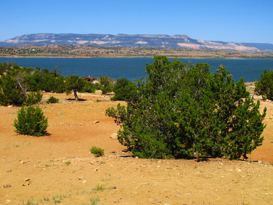 Photo of View from Overlook of Abiquiu Lake